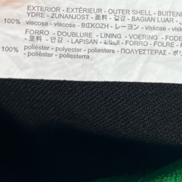 Zara Green Skirt | Size: Large - Picture 8 of 8